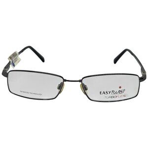 EasyTwist TurboFlex ET902 050 Flexible Memory Metal Eyeglass Frames 52-16-135 Bl